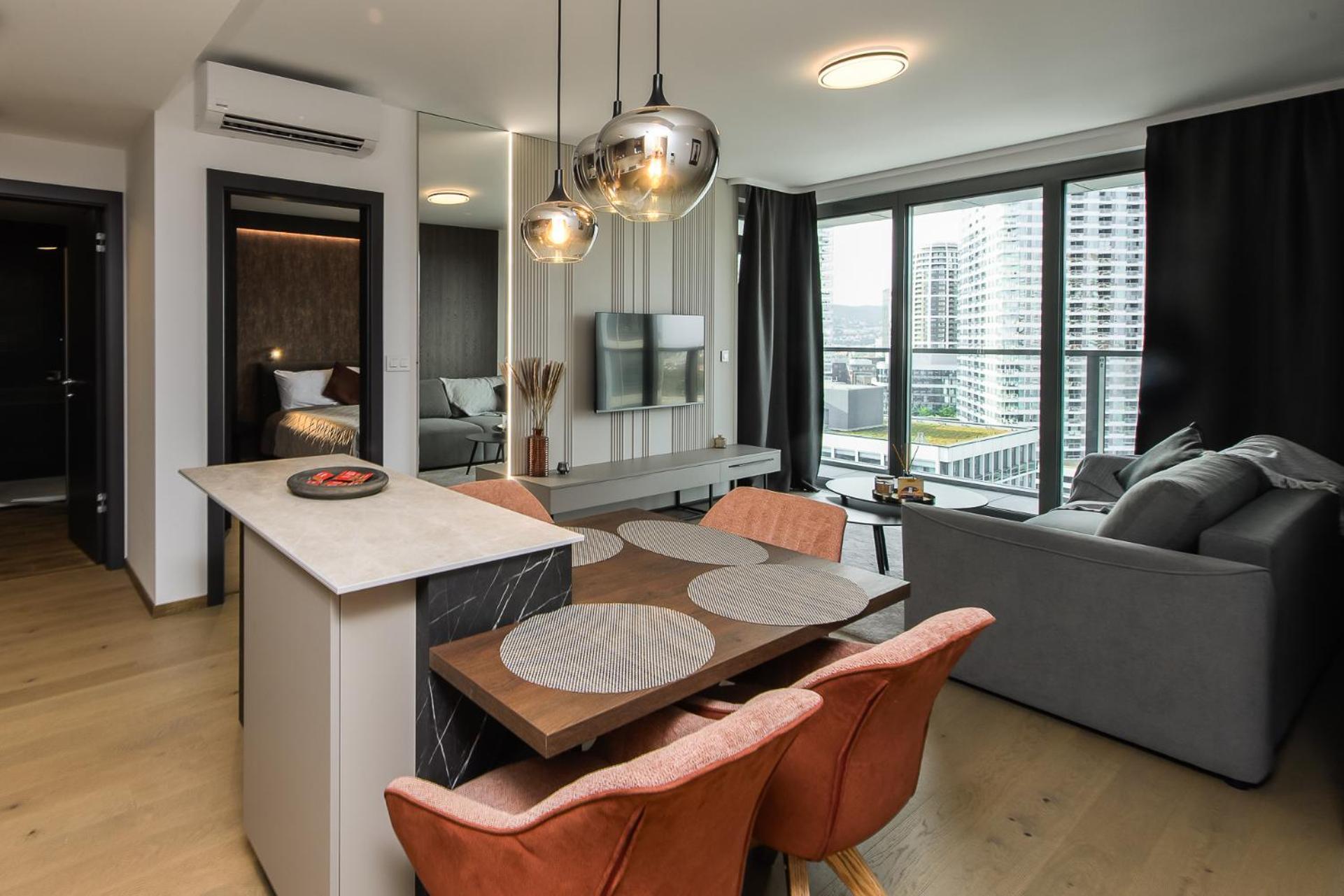 ברטיסלאבה Nikas Eurovea Apartments - Free Parking מראה חיצוני תמונה